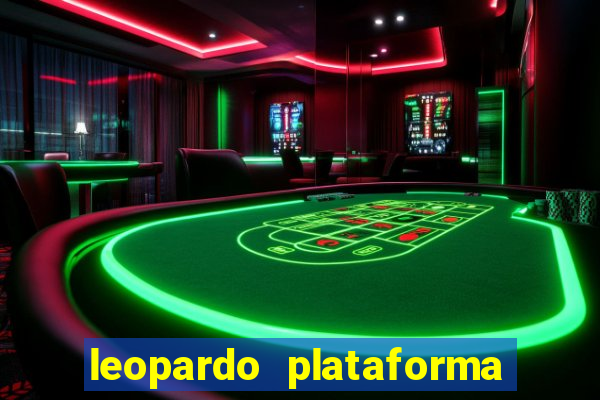 leopardo plataforma de jogos